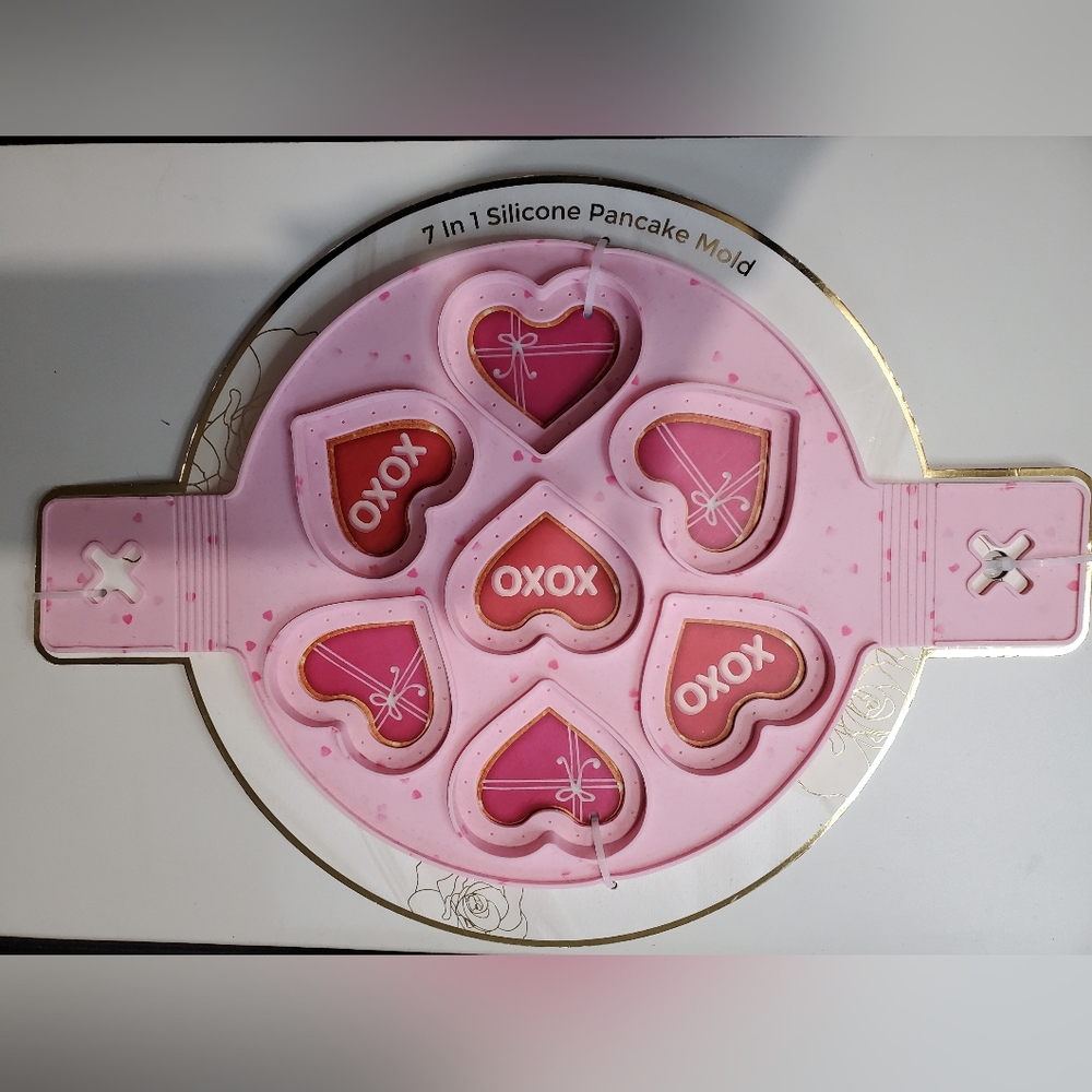 CWC COOK WITH COLORS 7 IN 1 SILICONE PANCAKE MOLDS